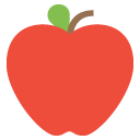 эмодзи эмодзи красное яблоко