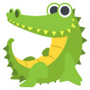эмодзи эмодзи крокодил