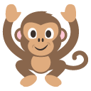 эмодзи эмодзи обезьяна