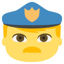 эмодзи эмодзи полицейский