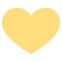 эмодзи эмодзи желтое сердце
