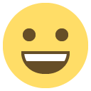 эмодзи эмодзи улыбающееся лицо с открытым ртом