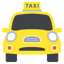 эмодзи эмодзи надвигающееся такси
